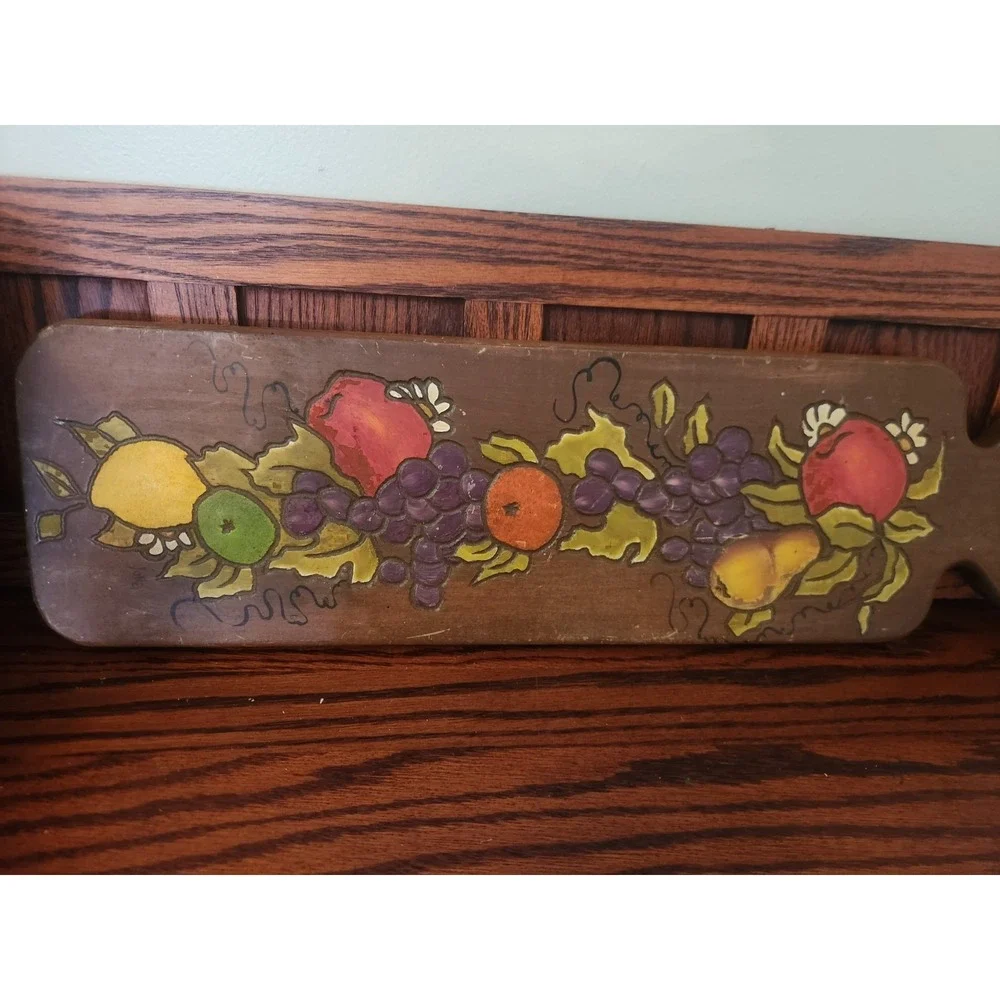 Vintage Wooden Kitchy‎ Serving Board